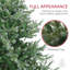 Arbre de Noël artificiel 6 pi avec 795 branches, ouverture automatique, base en acier