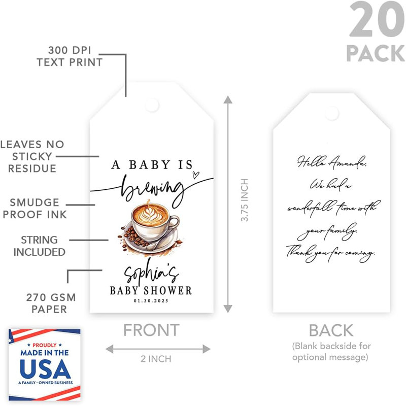 Personalized A Baby Is Brewing Coffee, Oui