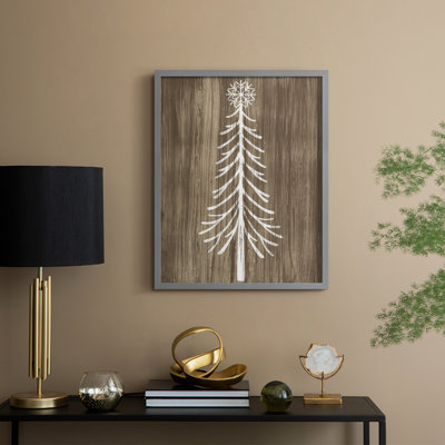 Barnwood Wonderland VII, reproduction encadrée - bois massif