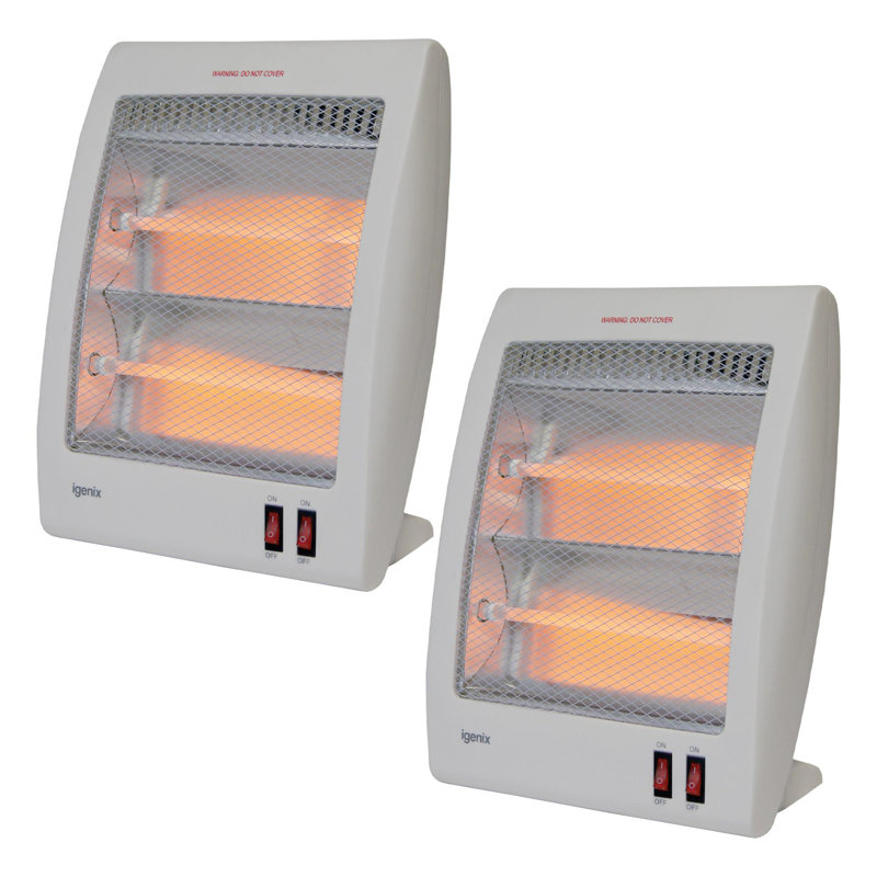 Igenix 800W Quartz Heater White