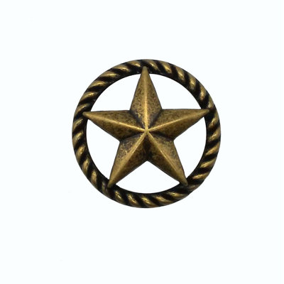 1 1/2" Star Novelty Knob