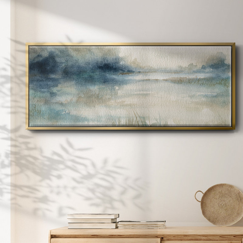 Still Still Waters II - toile encadrée, H 8 po x l 20 po