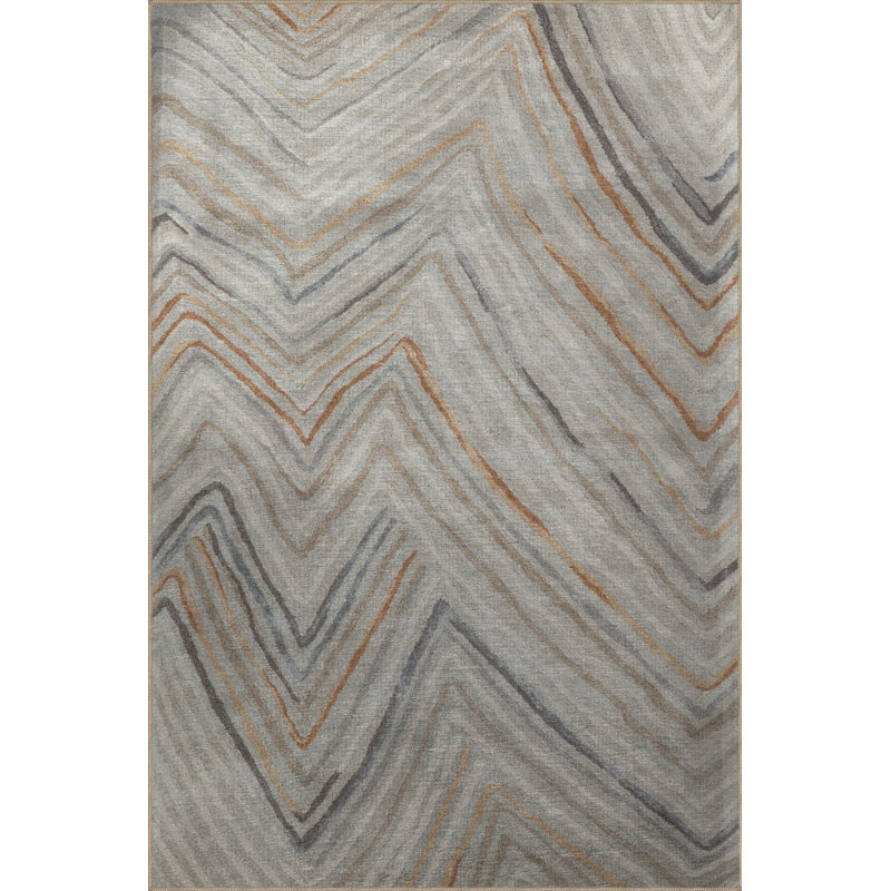 Tapis décoratif moderne multicolore à motif géométrique abstrait beige, Tapis de couloir 2 pi 8 po x 7 pi 11 po