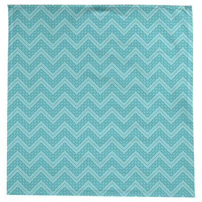 Stephenie Classic Hand Drawn Chevrons Tablecloth