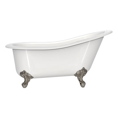 Shropshire 61" x 30" Freestanding Slipper Bathtub