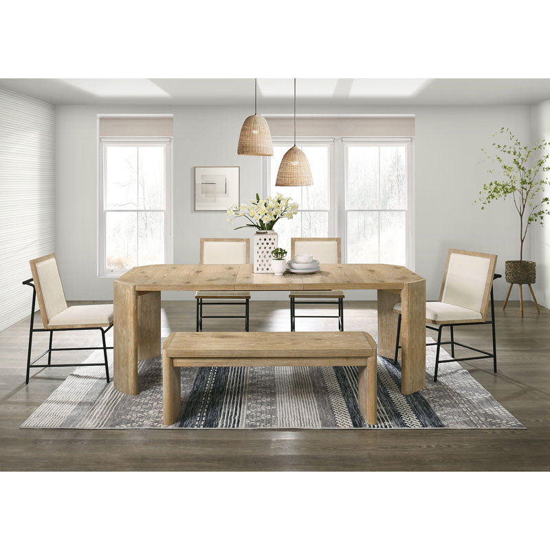 Mackensey 6-pcs Dining Table Set