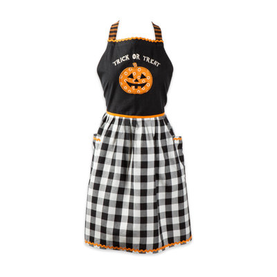 Seng Halloween Gingham Cotton Apron Sets