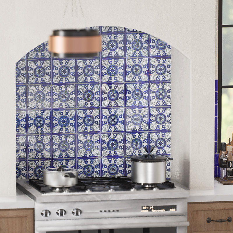 Déco provincial 6 po X 6 po Carreau de porcelaine