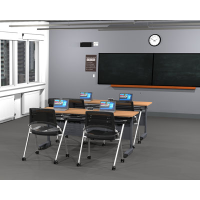 4 Person Training Meeting Seminar Tables Set
