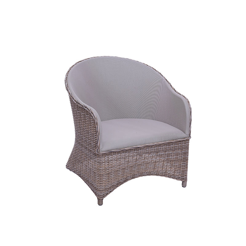 Milano Outdoor Lounge Chair, Driftwood