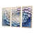 Toile naturelle avec cadre flottant