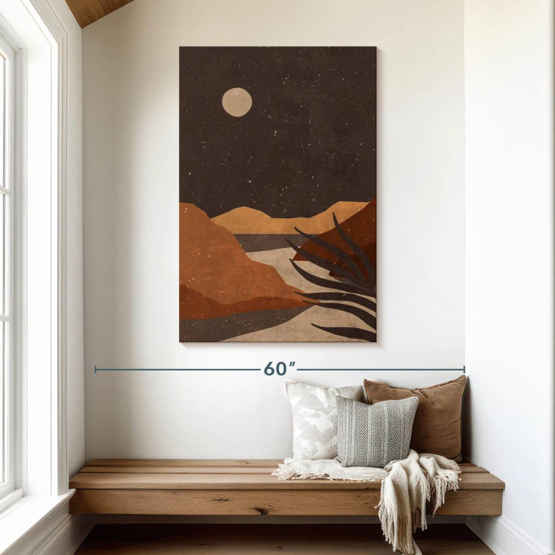 Alvord Boho pleine lune, H 48 po x l 32 po