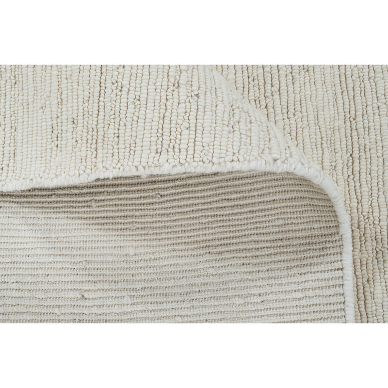 Handmade Wool Area Rug, Rectangle 4' x 6'