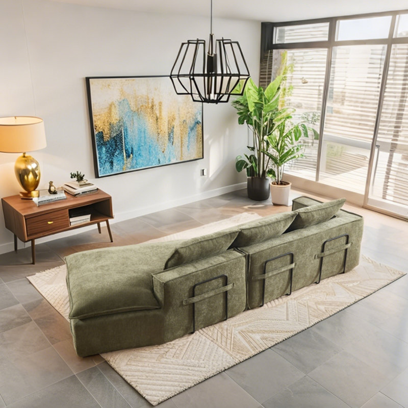 Canapé modulaire Boneless Modern Minimalist, Green