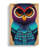 XC1022-1622X Colourful Owl Art No.5 Abstract - Wrapped Canvas Print-88180523