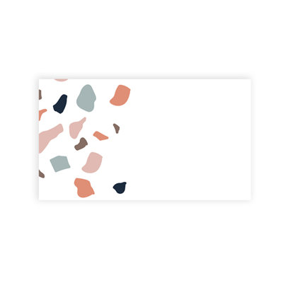 Ensemble de 60 cartes Terrazzo