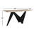 Hobbs 68'' Solid Wood Top Console Table
