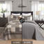Ensemble de couvre-lit réversible 100% coton 3 pièces 120 po x 120 po-117495172