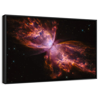 Impression sur toile Butterfly Nebula