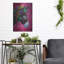 «Pink Burro», art mural en métal 12 po x 16 po par Heather-1132724092