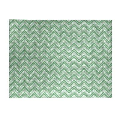 Chenille Chevron Indoor Rug
