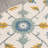 Metro Hand Tufted Wool/Cotton Oriental Rug in Green/Ivory/Blue-1000736287