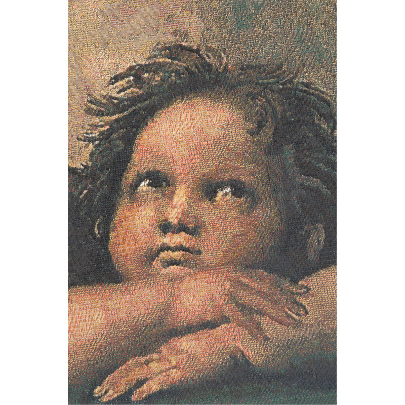 Angels Cotton Blend Pillow Cover