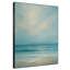 Très grande reproduction d'art sur tissu - Calm Ocean Waves Coastal Seaside, décoration murale pour le salon ou la chambre à coucher - «Assemblage requis du cadre (cadre non fini)»-2025789121