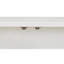 Armoire console Ansaldo blanc perle et argent scintillant