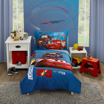 4pc Toddler Spidey and His Amazing Friends Reversible Bed Set 4 ct