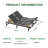 Head Quick Assembly Adjustable Bed Frame with Remote Control-1426896337
