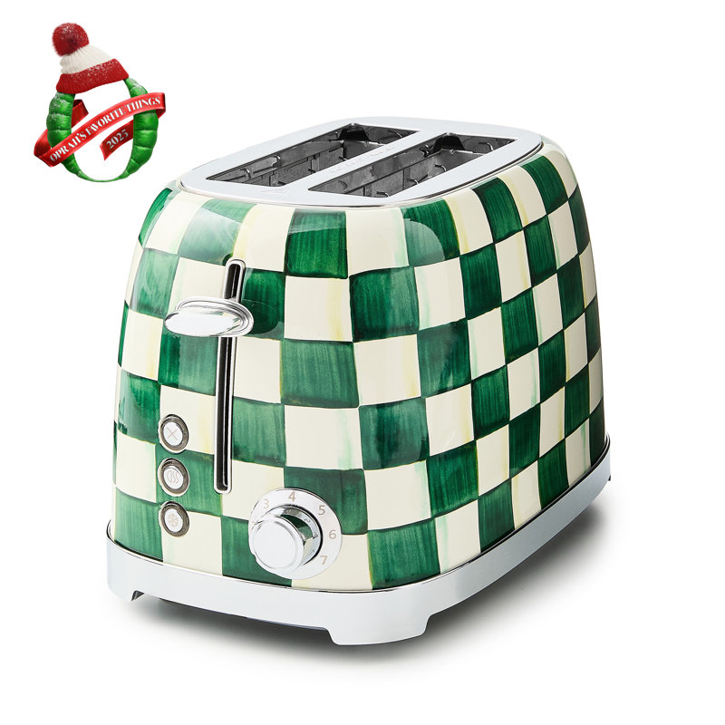 Check 2-Slice Toaster, Emerald