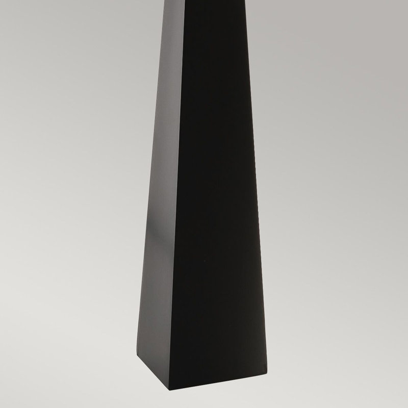 Athal 181cm Traditional Floor Lamp, Black, Dark Grey