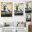 Hampton Hampton monochromes par le moulin à vent II - impressions sur toile héron-958800464-958800466-958800485