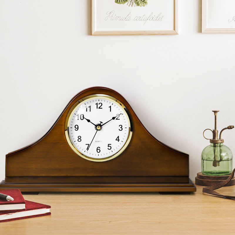 Fireplace Clock - Red