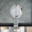 Huldar Glass Flat Wall Mirror