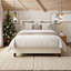 Structure de lit tapissier Dormé très grand \ grand \ double \ lit simple avec velours en peluche, support à 12 lattes, pieds en bois massif-911956965-911956967