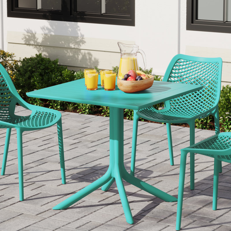 Table de salle à manger Delron, Turquoise