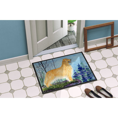 Tapis d'entrée antidérapant Stonesfield Golden Retriever
