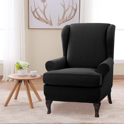 T-Cushion Wingback Slipcover