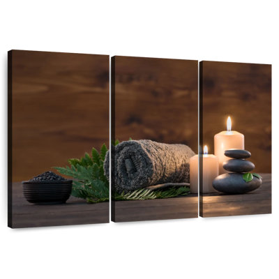 Serviette et bougies Kerrick Spa