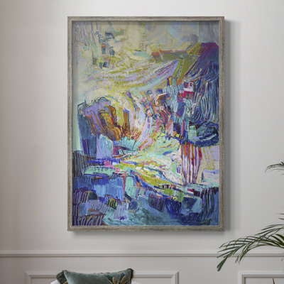 «Gathering up the Goddess I», reproduction encadrée - bois massif