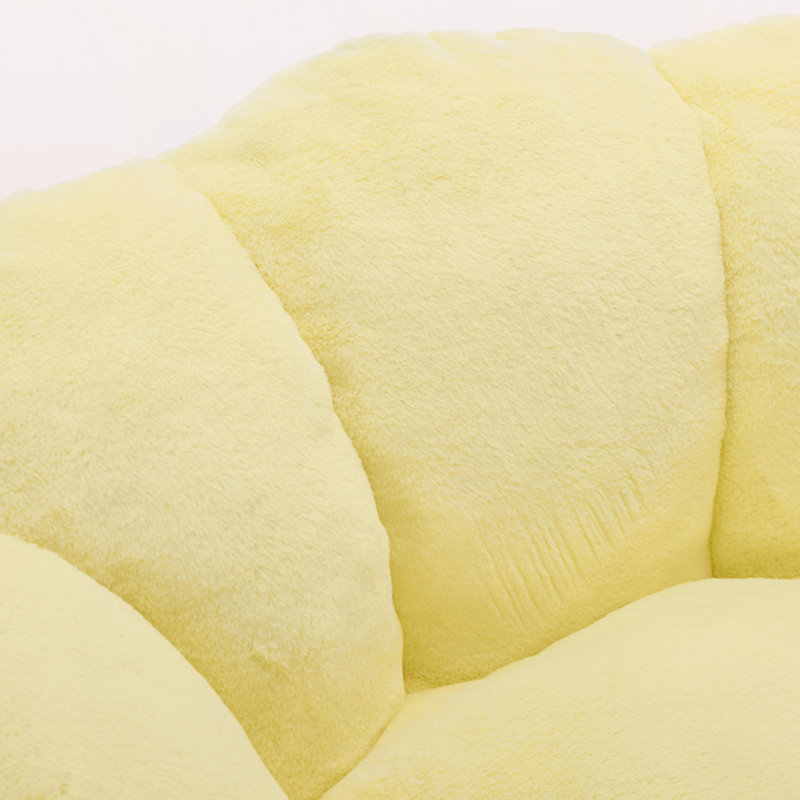 Fauteuil à billes adapté pour le salon, la chambre à coucher, Yellow