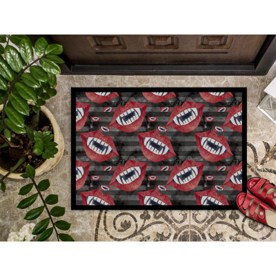 Adrienn Non-Slip Halloween Outdoor Doormat
