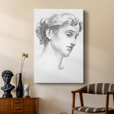 Vintage Sketch LXXI -Custom Wrapped Gallery Cavas