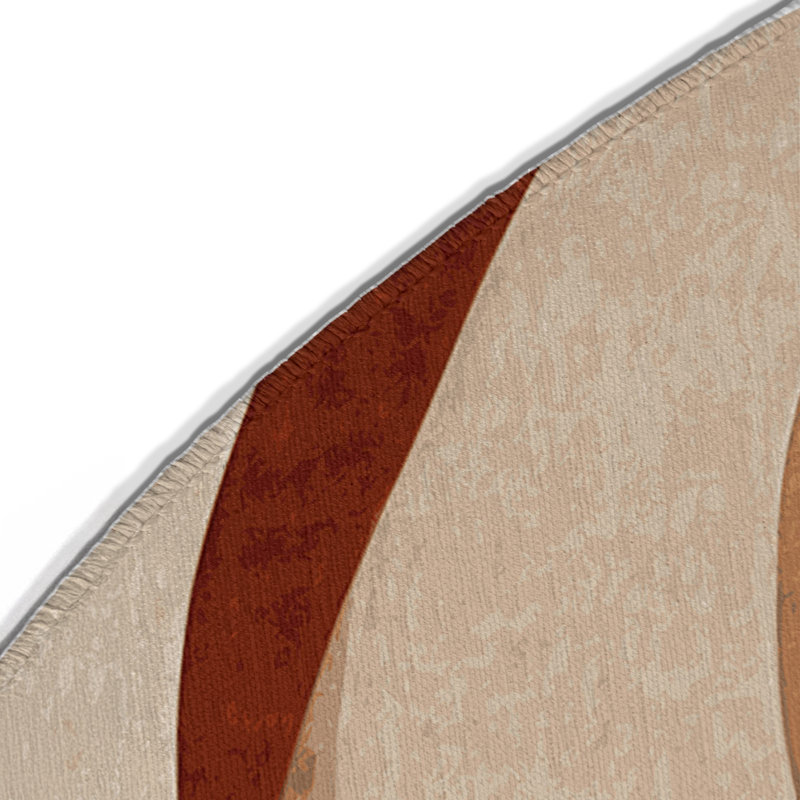 Tapis intérieur et extérieur Dune Serenade, Rond 5 pi