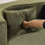 Canapé-lit pliant de 71 pouces, canapé-lit futon moelleux, canapé-lit convertible en mousse haute densité, canapé-lit pliant pour salon, chambre d'amis, chambre à coucher, vert-120072920