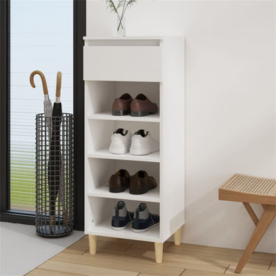 4 Pair Shoe Storage Cabinet