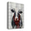Yuletide Cow II - impression sur toile tendue-974558112