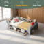 Lit de jour simple avec tablettes et tiroirs-1383026592